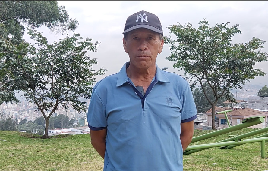 Don Humberto Lema, fundador de Vista Hermosa